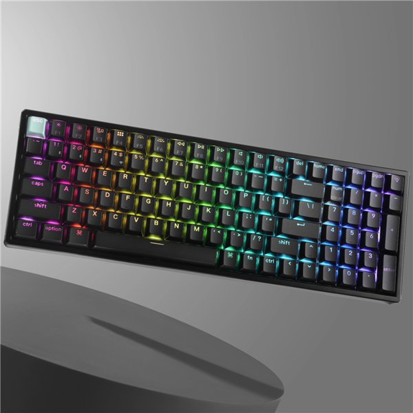 4894979016683 K4H-J1 wr-10 Keychron K4 HE 96% Magnetic Switch Hot-Swap RGB Wireless Keyboard – Black