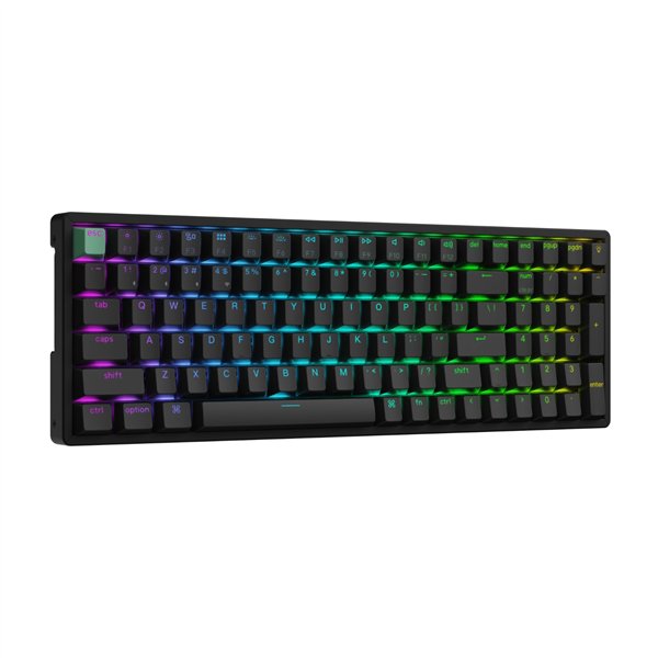 4894979016683 K4H-J1 wr-5 Keychron K4 HE 96% Magnetic Switch Hot-Swap RGB Wireless Keyboard – Black
