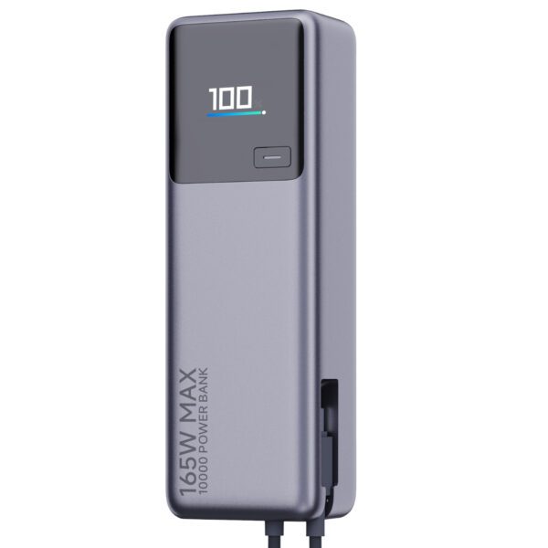 Xiaomi 165W Power Bank 10000mAh (Integrated Cable)-Silver