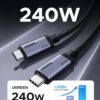 UGREEN USB4 Gen4 240W USB-C to USB-C Cable (Black)