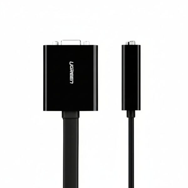 6957303842599 MM108-40259 02 UGREEN DVI-D 24+1 to VGA Active Video Adapter (Male to Female) – Black