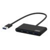 900121 wr 01a Port USB3.0 to 4 x USB3.0 5Gbps 4 Port Hub - Black