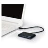 900122-DE wr 04 Port USB Type-C to 3 x USB3.0 and 1 x Type-C PD 30cm 4 Port Hub - Black