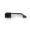 900126 wr 03 Port USB Type-C to RJ45 5Gbps 30cm Adapter - Black