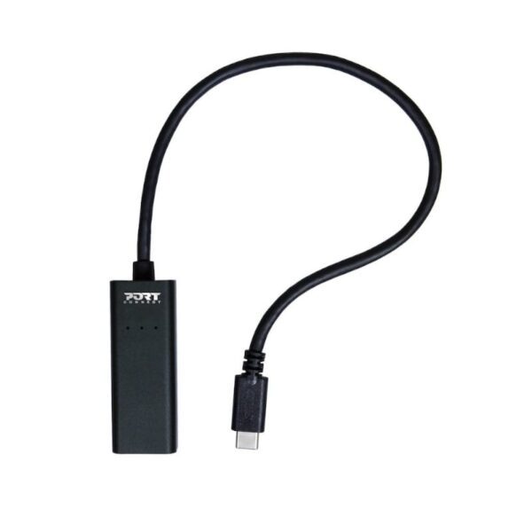 900126 wr 04 Port USB Type-C to RJ45 5Gbps 30cm Adapter - Black