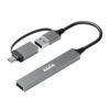 Port Connect USB Type-C to 4-port USB-A 3.0/2.0 Hub