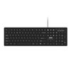 Port Connect Tough Office USB Keyboard - Black