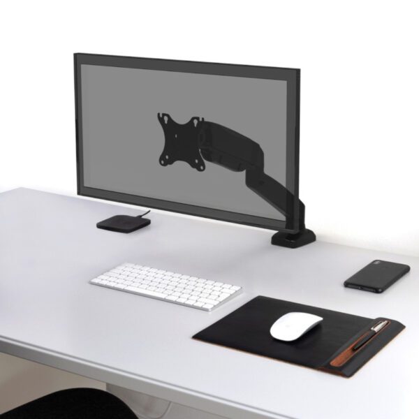 901104 wr 05 PORT Monitor Arm VESA Single Screen - Black