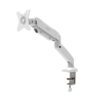 901110 wr 01a PORT Monitor Arm VESA Single Screen - White