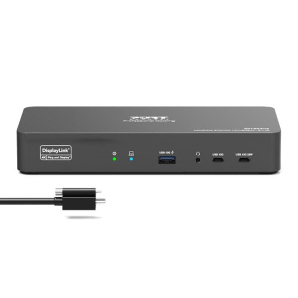 901904V2EU PORT2 x 4K USB-C desktop docking station wr 05 PORT2 x 4K USB-C desktop docking station 11 peripherals 96W