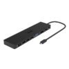 901906-W wr 01a Port USB Type-C 1 x USB3.1|2 x USB 3.0|2 x USB 2.0|1 xHDMI-DP-VGA| Micro+SD Card Reader|1 x Mini DP|1 x RJ45|1 x Audio-Microphone| PD 100W -Black