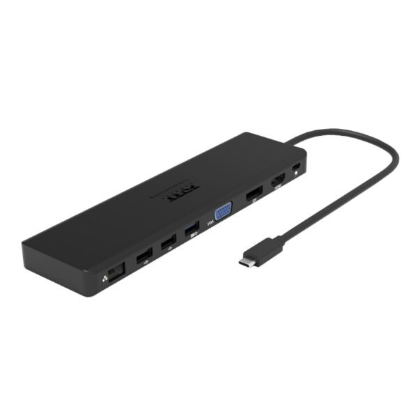 901906-W wr 01a Port USB Type-C 1 x USB3.1|2 x USB 3.0|2 x USB 2.0|1 xHDMI-DP-VGA| Micro+SD Card Reader|1 x Mini DP|1 x RJ45|1 x Audio-Microphone| PD 100W -Black