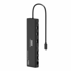 901906V2 PORT Mobile docking station 1 X 4K USB-C wr 01 PORT Mobile docking station 1 X 4K USB-C 9 devices 100W