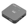 901908V2EU Port-Connect-Multi-port-USB-Type-C-2x4K-Office-Docking-Station-Black wr 01a Port Connect Multi-port USB Type-C 2x4K Office Docking Station