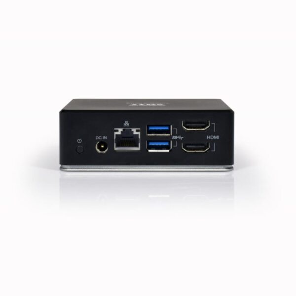 901908 wr 04 Port USB Type-C to 1 x RJ45|2 x USB3.1 Gen1|2 x HDMI|1 x Type-C|1 x USB3.1 Gen1 | Apple Charging 2.4A|1 x Aux Dock - Black