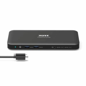 901910V2EU PORT Office docking station 3 X 4 USB-C wr 01 PORT Office docking station 3 X 4 USB-C 11 devices 100W