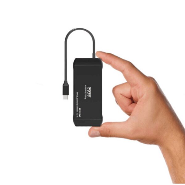 901913V2 PORT Mobile docking station 1 X 4K USB-C wr 05 PORT Mobile docking station 1 X 4K USB-C 7 devices 100W