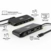 901913V2 PORT Mobile docking station 1 X 4K USB-C wr 06 PORT Mobile docking station 1 X 4K USB-C 7 devices 100W