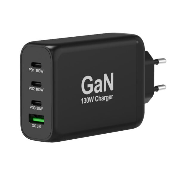 Port Connect GaN 130W PD USB Type-C Wall Charger