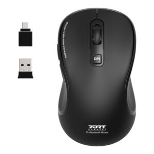 910010-WR-01 Port Connect Essential Bluetooth Wireless Rechargeable Mouse