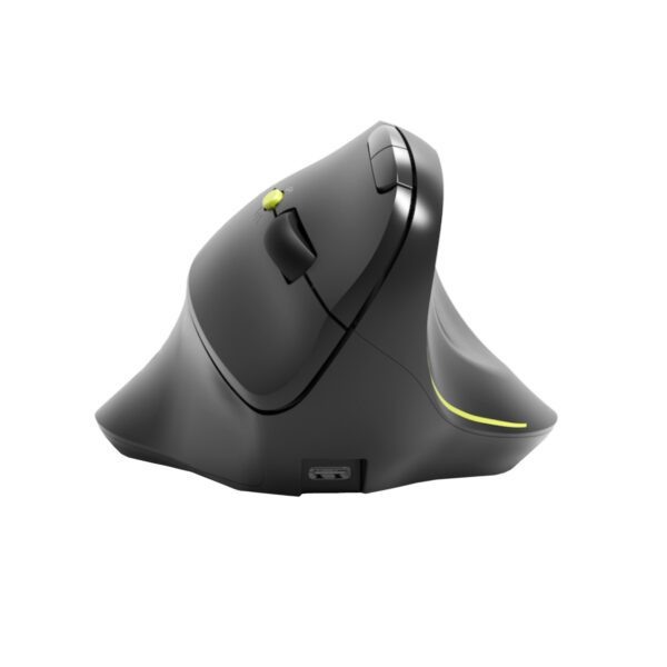 910200 PORT-MOUSE-ERGONOMIC-REACHARGE-BT-ERGO-B wr 03 Port Connect 2.4GHz Wireless ERGO SOFT Bluetooth Rechargeable Mouse