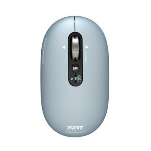 910500 Port-Connect-PURE-MAC-Rechargeable-Wireless-Bluetooth-Mouse-Storm wr 01 Port Connect PURE MAC Rechargeable Wireless and Bluetooth Mouse - Storm