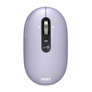 910502 Port-Connect-PURE-MAC-Rechargeable-Wireless-Bluetooth-Mouse-Iris wr 01 Port Connect PURE MAC Rechargeable Wireless and Bluetooth Mouse - Iris