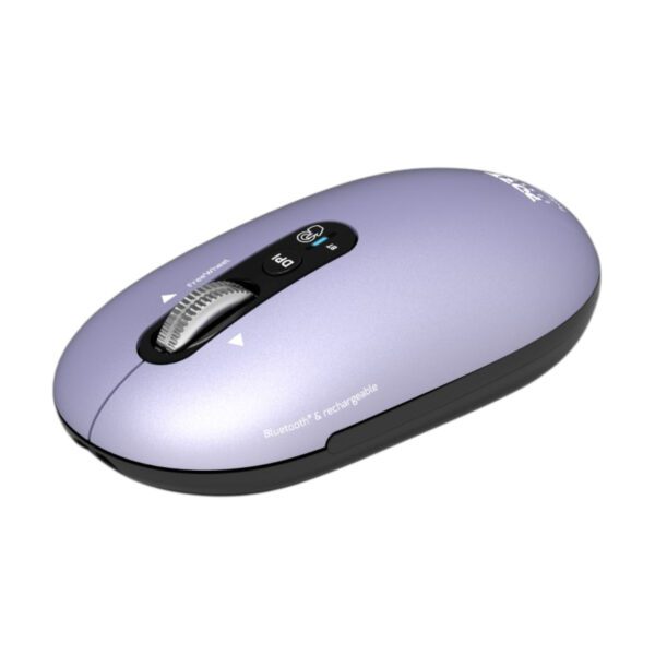 Port Connect PURE MAC Rechargeable Wireless and Bluetooth Mouse - Iris