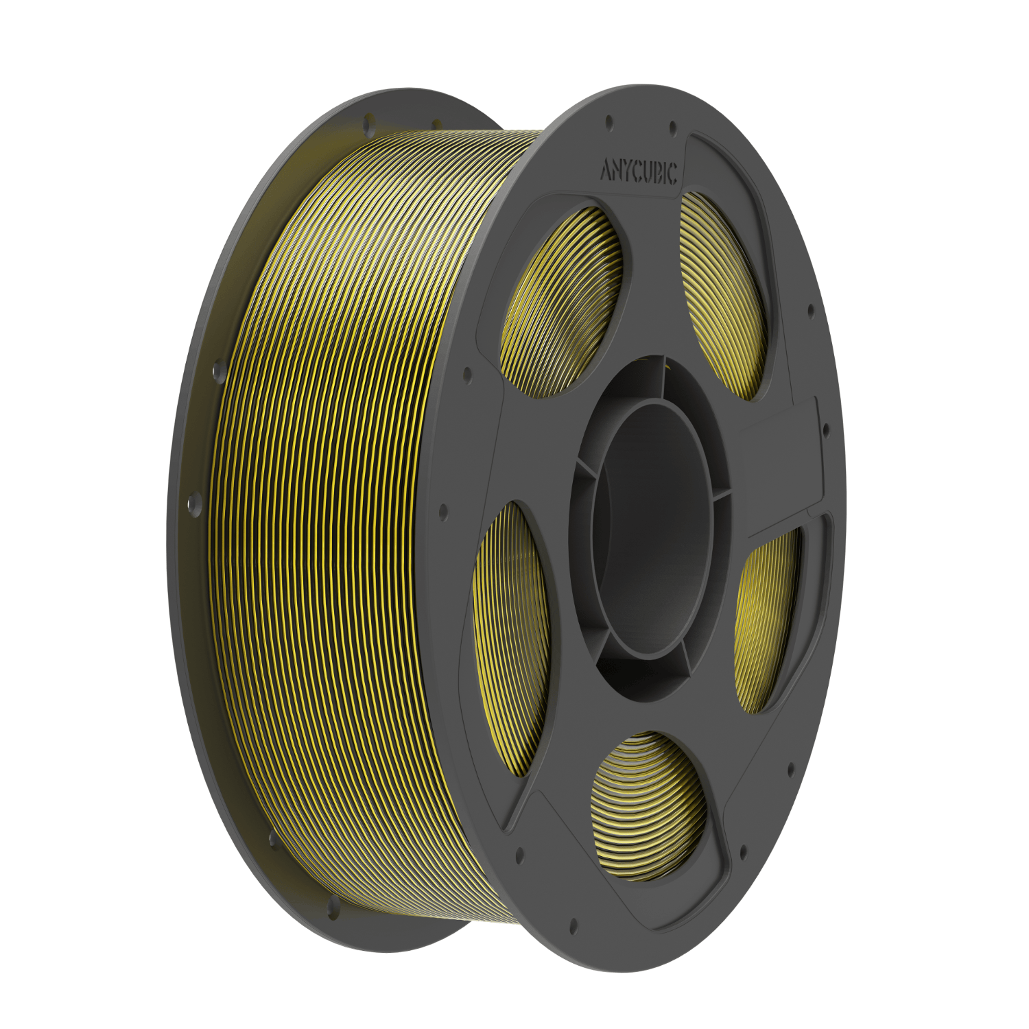 AHSC07-10 Anycubic PLA Silk Dual Filament - Black wr 03 Anycubic PLA Silk Dual Filament - Black Gold