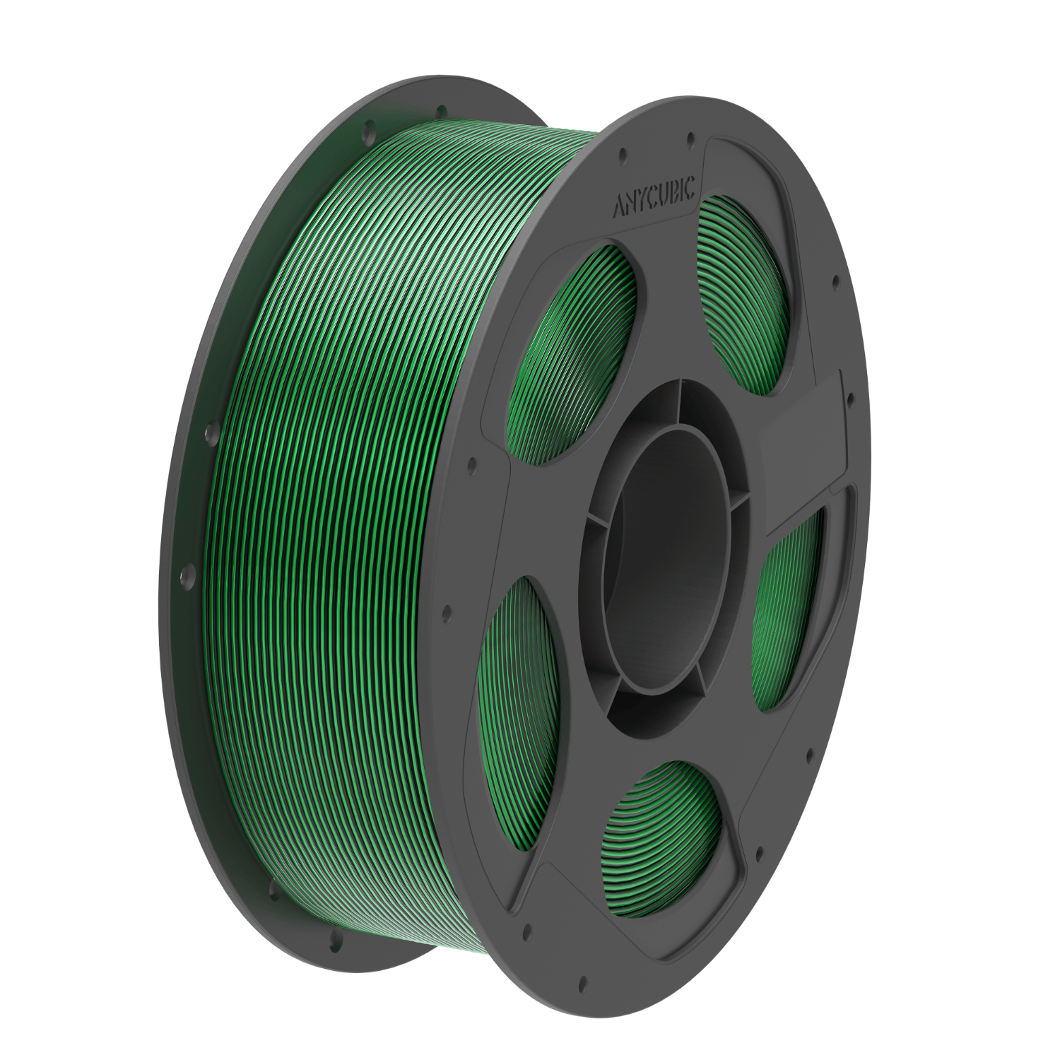 AHSC09-10 Anycubic PLA Silk Dual Filament Black Gr wr 02 Anycubic PLA Silk Dual Filament – Black Green