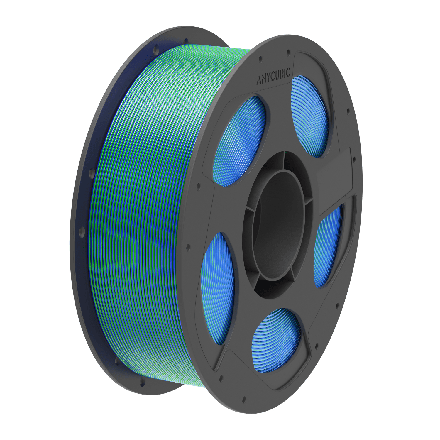 AHSC16-10 Anycubic PLA Silk Dual Filament BlueGree wr 01 Anycubic PLA Silk Dual Filament 1kg – Blue/Green