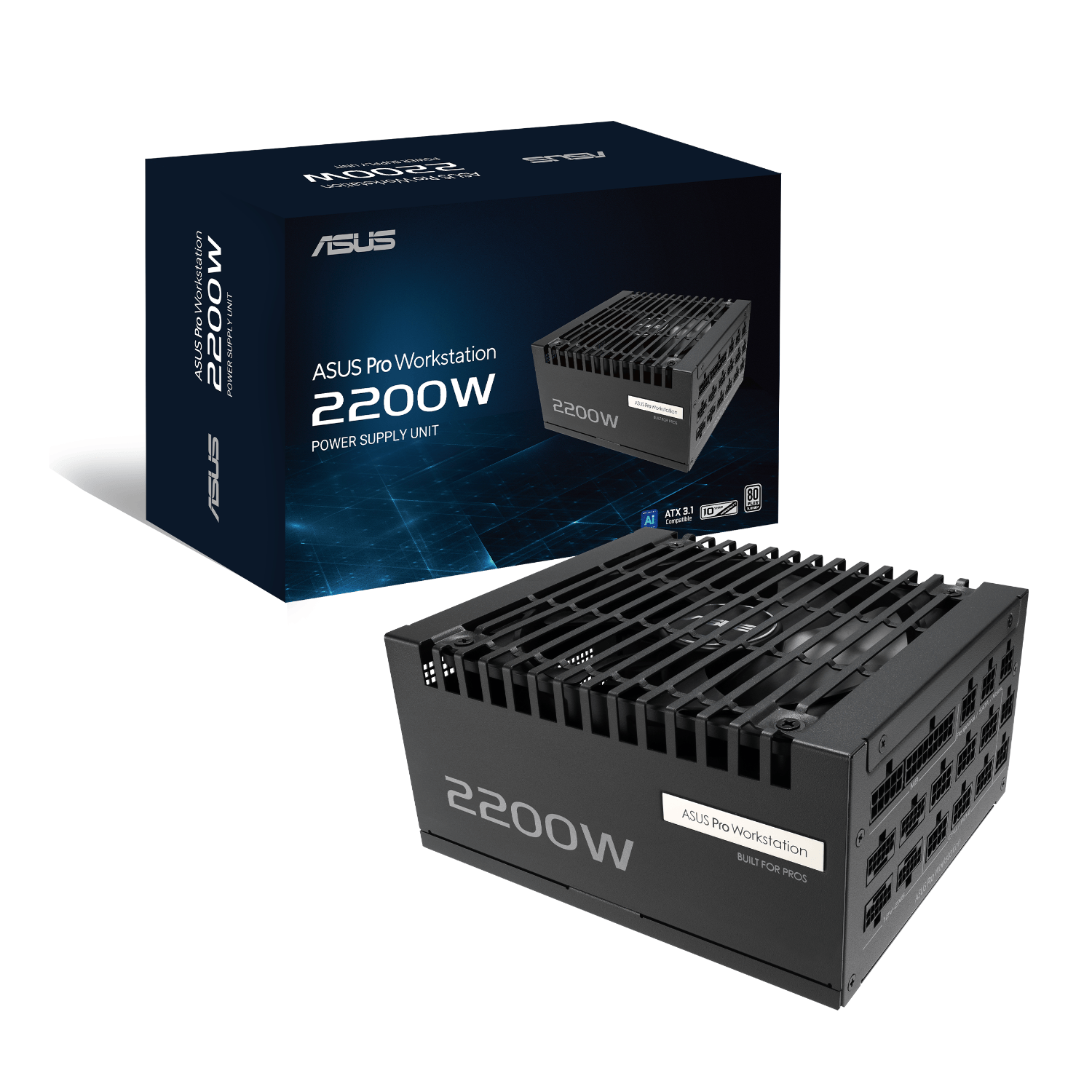 ASUS-PRO-WS-2200P ASUS PRO WS 2200W 80 PLUS PLATUNUM Modul wr 01 ASUS PRO WS 2200W 80 PLUS PLATUNUM Modular Power Supply