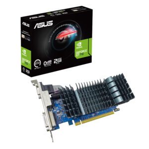 ASUS GT710-SL-2GD5-BRK-EVO wr 01a Asus GeForce GT 710 2GB GDDR5 EVO Graphics Card