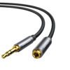 AV118-10594 UGREEN-AV118-3.5mm-AUX-Extension-Cable-2m-–-Male-to-Female-1 UGREEN AV118 3.5mm AUX Extension Cable 2m – Male to Female –(Black)