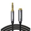 AV118-10594 UGREEN-AV118-3.5mm-AUX-Extension-Cable-2m-–-Male-to-Female-3 UGREEN AV118 3.5mm AUX Extension Cable 2m – Male to Female –(Black)