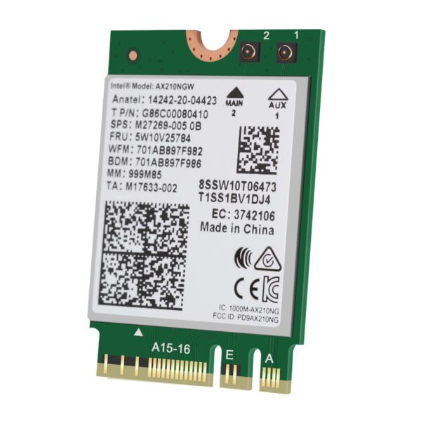 AX210NGW wr 01 Intel AX210 M.2 Wifi Card Module