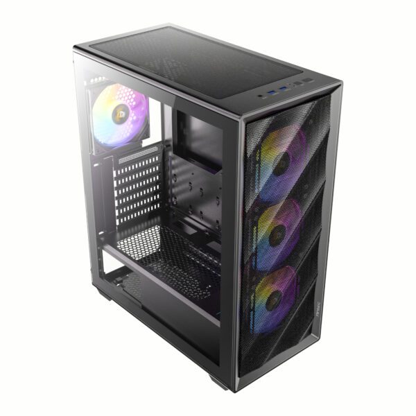 Antec AX85 ATX ARGB Mid-Tower Gaming Chassis - Black