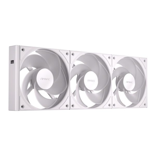 Antec C120R-ARGB-3PK-WH wr 05a Antec Connect 120 Reverse ARGB PWM Fan 3 Pack – White