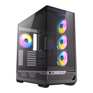 Antec C7-ARGB-B wr 01a Antec C7 ARGB E-ATX Mid Tower Gaming Chassis – Black