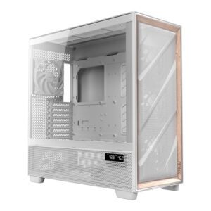 Antec FLUX-PRO-W wr 01a Antec FLUX PRO E-ATX Full Tower Gaming Chassis – White