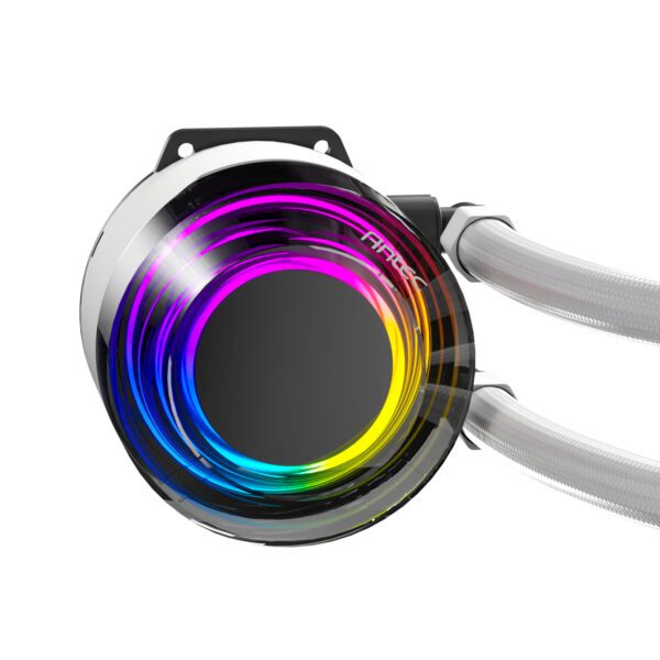 Antec VORTEX-LUM-360-ARGB-W wr 04a Antec VORTEX LUM 360 ARGB AIO CPU Liquid Cooler - White