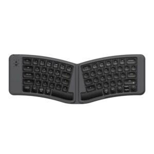 Keychron B11 Pro Ultra-Slim Wireless Foldable Keyboard Alice Layout - Space Gray