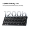 Keychron B1 Pro Ultra-Slim 75% Wireless Keyboard - Space Grey