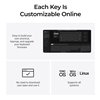 Keychron B1 Pro Ultra-Slim 75% Wireless Keyboard - Space Grey