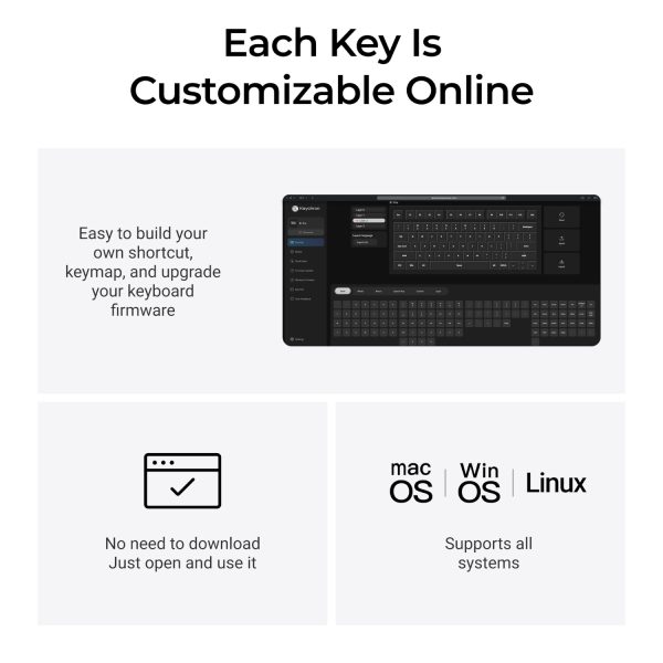 Keychron B1 Pro Ultra-Slim 75% Wireless Keyboard - Space Grey
