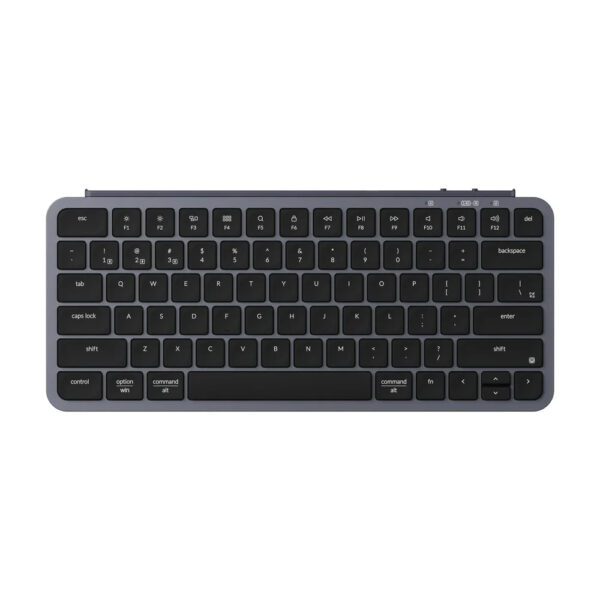 B1P-K1 wr 01a Keychron B1 Pro Ultra-Slim 75% Wireless Keyboard - Space Grey