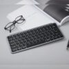 B1P-K1 wr 05a Keychron B1 Pro Ultra-Slim 75% Wireless Keyboard - Space Grey