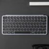 B1P-K1 wr 06a Keychron B1 Pro Ultra-Slim 75% Wireless Keyboard - Space Grey