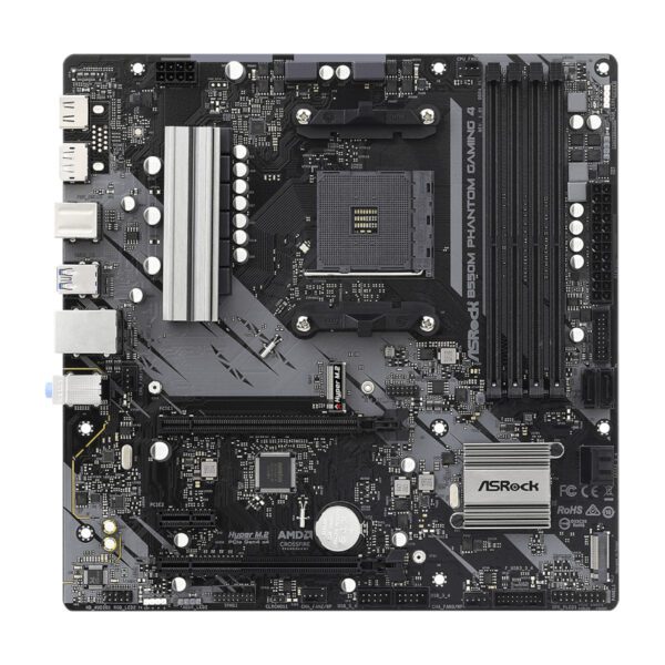 ASRock B550 Phantom Gaming 4 AM4 M-ATX Motherboard