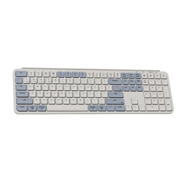 Keychron B6 Pro Ultra-Slim 100% Wireless Keyboard - Retro Blue